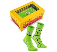 Rainbow Socks - Women Men Novelty Football Socks Gift - 1 Pair - Size 4-7