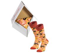Rainbow Socks - Women Men Pizza Socks Box - Seafood - 1 Pair - Size 7,5-11