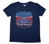Rainbow Spade T-Shirt aerosmith Blue M