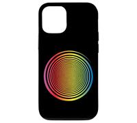 Rainbow Spiral Swirl Self Hypnosis Optical Illusion Rainbow Case for iPhone 12/12 Pro