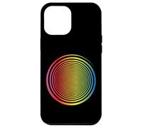 Rainbow Spiral Swirl Self Hypnosis Optical Illusion Rainbow Case for iPhone 12 Pro Max