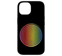 Rainbow Spiral Swirl Self Hypnosis Optical Illusion Rainbow Case for iPhone 14