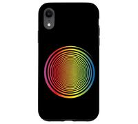 Rainbow Spiral Swirl Self Hypnosis Optical Illusion Rainbow Case for iPhone XR