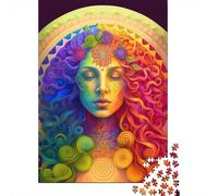 Rainbow Spirit Puzzles for Adults 1000 Pieces Puzzles for Adults & Teenager Age 12 Years Up Christmas Eve Gifts 1000pcs (75x50cm)