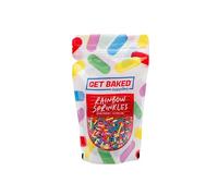 Rainbow Sprinkles by GET BAKED® - The Only Legal American Sprinkles in the UK/EU (200, Grams)