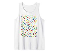 Rainbow Sprinkles Ice Cream Costume - Cute Cheap Halloween Tank Top
