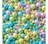 Rainbow sprinkles pastel pink yellow green mint blue for cakes cupcakes edible pearls toppers sprinkle mix blend topper decoration baking biscuits cake topper SPRING CHICKEN