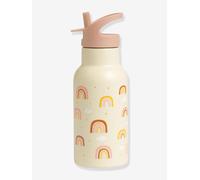 RAINBOW Stainless Steel Water Bottle For Children, 350 ml, A Little Lovely Company pastel yellow