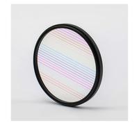Rainbow Star Light Drawing Filter 77mm 82mm | Widescreen Movie Special Effects | Horizontal Spot Filter for Night Scene Shooting (77MM)