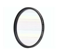 Rainbow Starlight Drawing Filter 77Mm 82Mm Widescreen Movie Special Effects Horizontal Spot Filter Shooting Night Scenes (Size : 77MM)