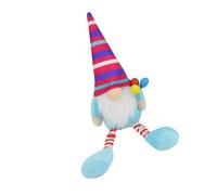 Rainbow Striped Swedish Gnomes Plush Dolls Long Legs Scandinavian Stuffed Toy Birthday Party Decors Home Table Ornament
