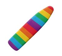Rainbow Stripes Funny Ironing Board Cover Standard Size Fits Most Standard Iron Boards with 100% Cotton,Easy to install