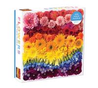 Rainbow Summer Flowers 500 Piece Puzzle