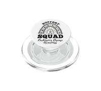 Rainbow Support Squad Parkinson's Disease Awareness PopSockets PopGrip for MagSafe