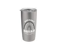 Rainbow Support Squad Parkinson's Disease Stainless Steel Insulated Tumbler