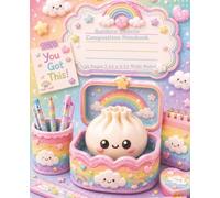 Rainbow Sweetie Composition Notebook: Cute Kawaii Wide Ruled Notebook for Girls: Adorable Rainbow Squishy Dumpling Notebook for School, Notes, ... Writing | 120 pages Wide Ruled 7.50 x 9.25