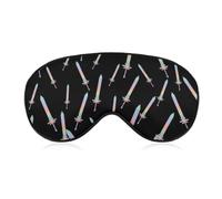 Rainbow Sword Sleep Mask Adjustable Eye Shade Cover
