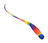 Rainbow Tail Foam Ball - Colorful Sports Rainbows Balls, Interactive Throw and Catch Toys, Soft Lightweight Foams | Durable Bouncy Play Balle for Kids and Adults, Outdoor Indoor School Beach Camping