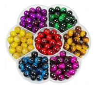Rainbow Tiger Eye Beads 8mm Approx 190pcs Box | Polished Round Stone Beads for Bracelets Necklaces Earrings and Jewelry Making