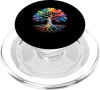 Rainbow Trees Life LGBTQ Lesbian Gay Pride Flag Ally PopSockets PopGrip for MagSafe