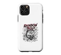 Rainbow Trout Brutal Force Water Fly Fishing Case for iPhone 11 Pro
