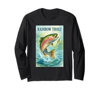 Rainbow Trout Fish Long Sleeve T-Shirt