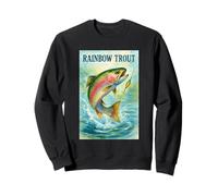 Rainbow Trout Fish Sweatshirt