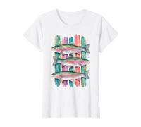 Rainbow Trout Fishing Art Watercolor Fish Preppy Lake Life Value Graphic T-Shirt