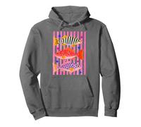 Rainbow Trout Preppy Retro Summer Lake Life Fishing Pullover Hoodie