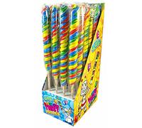 Rainbow Twist Lollipops - 24 (Box) Toys & Novelty Sweets
