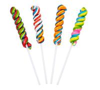 Rainbow Twisty Pops - 16 Pieces - Lollipop Party Favors