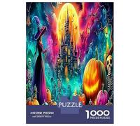Rainbow Umbrella 1000 Piece Rainbow Umbrella Jigsaw Puzzles for Puzzles 1000 Pieces Jigsaw for Adults for Adult Challenging Puzzles for Adults Gifts for Men, 52x38cm/1000pcs