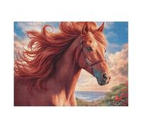 Rainbow Unicorn 500 Piece Premium Jigsaw Puzzle Fantastic Beasts For Men Educational Decompression Adults Anxiety Memory Care Mothers Valentines Creativity Gift Giving 500 PCS