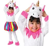 RAINBOW UNICORN FANCY DRESS COSTUME