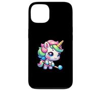 Rainbow Unicorn Hockey Cute Pastel Chibi Magic Case for iPhone 13