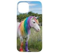 Rainbow Unicorn Horse Case for iPhone 15 Plus