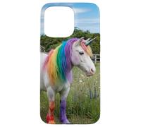 Rainbow Unicorn Horse Case for iPhone 15 Pro Max