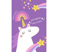 Rainbow Unicorn Notebook: A Magical Journal for Kids, Teens and Unicorn Lovers - Perfect for Writing, School Notes, and Creative Thoughts, Size 6x9 inches 160 Lined pages.