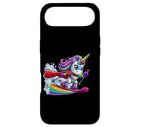 Rainbow Unicorn Ski Hero With Cape And Star Power Case for iPhone Air