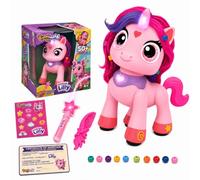 Rainbow Unicorn Toy Rainbow Lilly | Interactive Unicorn Toy with Magic Wand | Walking Unicorn with Lights, Sounds & Accessories | Girls Unicorn Gifts