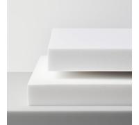 RAINBOW Upholstery Foam Cut, Cushion Seat Pads, Sofa Dinning Replacement Cut To Size Pad And Thickness, Soft, Comfortable Touch, Suitable For Extended Use, (12" 12" 3")