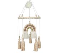 Rainbow Wall Hanging Decoration Home Decor Party Supplies Baby Shower Dorm Kids Room Bead Tassels Ornaments