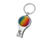 Rainbow Wall Texture Nail Clippers Toenail Clipper Cutters Professional Nail Trimmer Nail Cuticle Cutter for Women Men