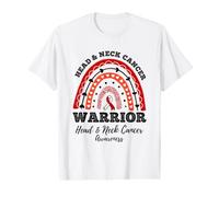 Rainbow Warrior Head & Neck Cancer Awareness Value Graphic T-Shirt