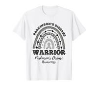 Rainbow Warrior Parkinson's Disease Awareness Value Graphic T-Shirt