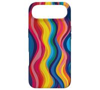 Rainbow Wave colors Stripe Case for Vibrant Flow design Art Case for iPhone Air