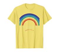 Rainbow We're Taking It Really Back Christian Bible Verse T-Shirt, Men, Lemon Yellow, Small