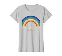 Rainbow We're Taking It Really Back Christian Bible Verse T-Shirt, Women, Silver Grey, 3X-Large