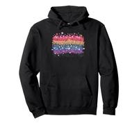 Rainbow Wildflowers Botanical Pullover Hoodie