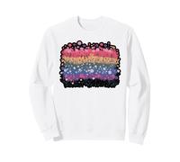 Rainbow Wildflowers Botanical Sweatshirt